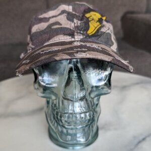 Distressed Goodyear Camo Hat